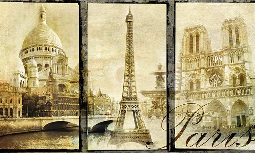 Postkarten-Kunstdruck von Ölgemälden